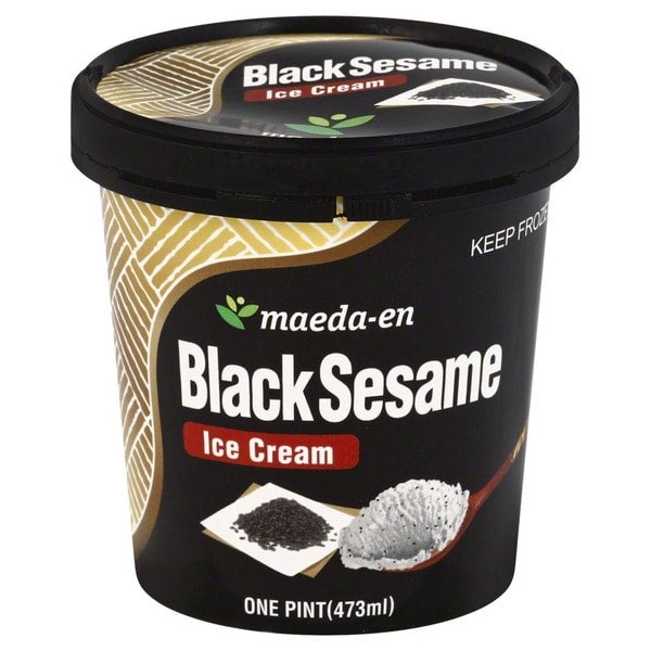 Maeda En Black Sesame Ice Cream | Kim's Sushi